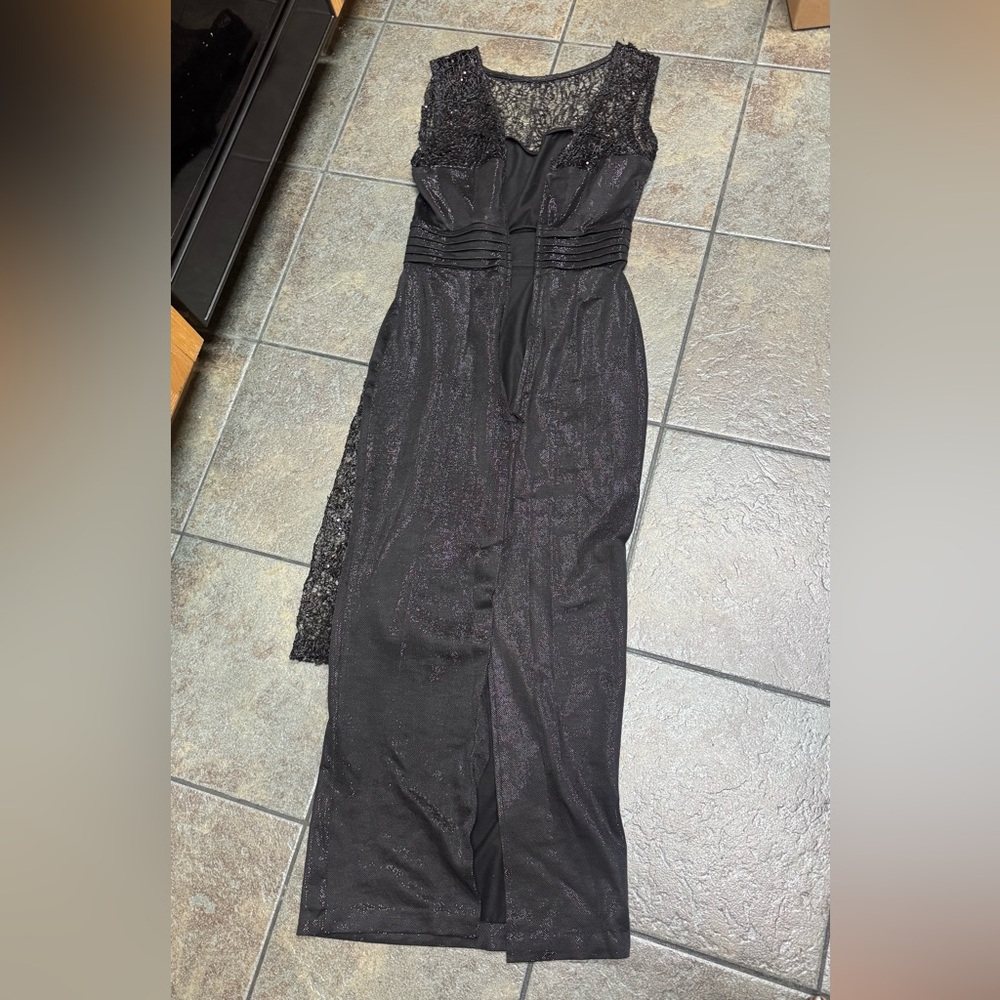 Tatyana Black Lace Maxi Dress - Picture 7 of 14